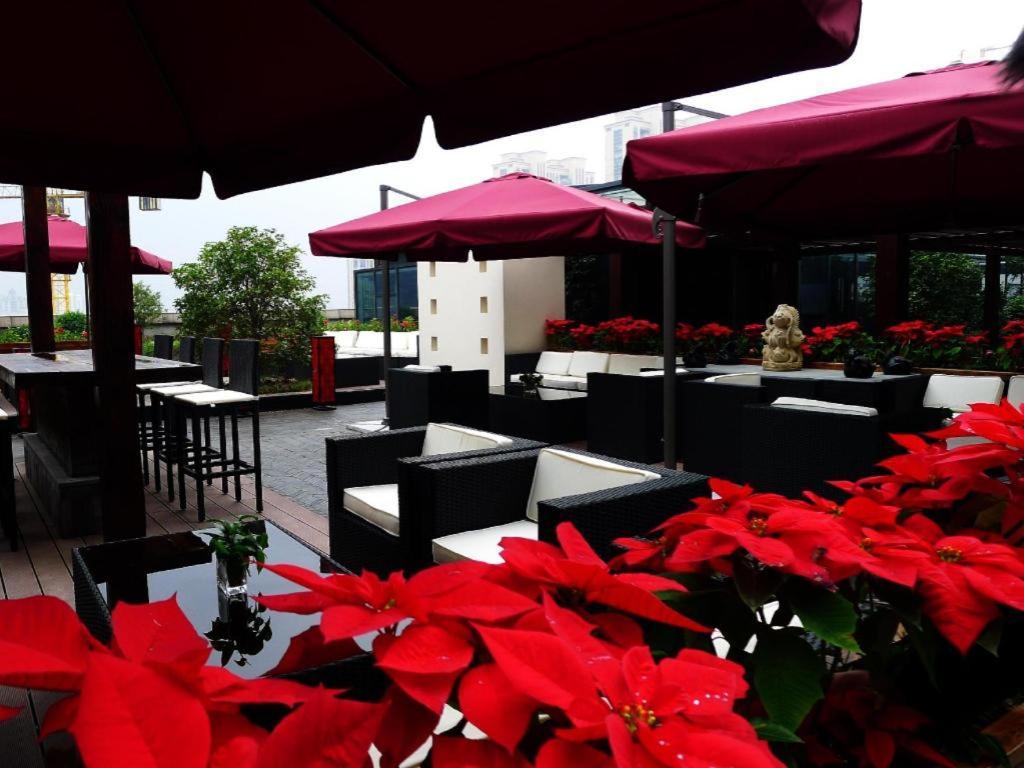 Ssaw Boutique Hotel Hangzhou Xiaoshan City Center ภายนอก รูปภาพ