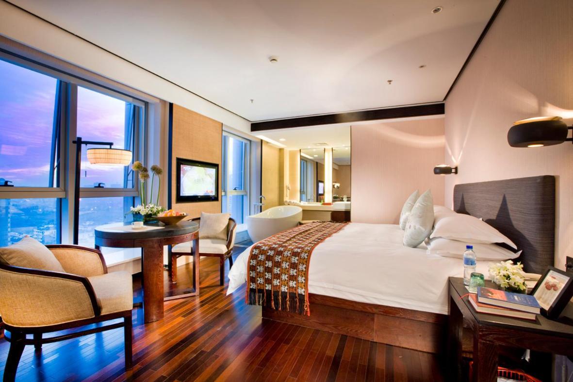 Ssaw Boutique Hotel Hangzhou Xiaoshan City Center ภายนอก รูปภาพ